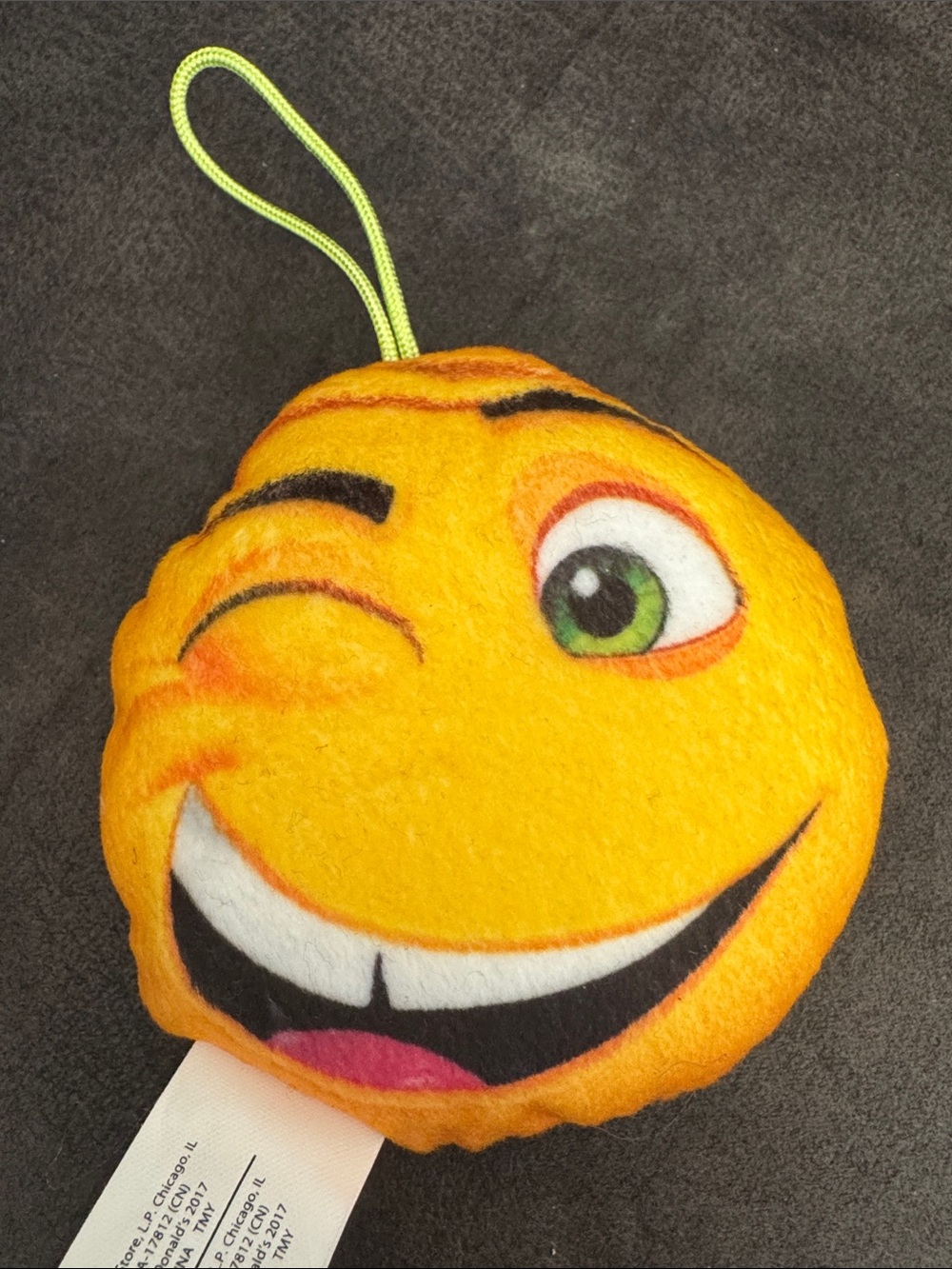 McDonald’s Double Sided Plush Emoji Toy